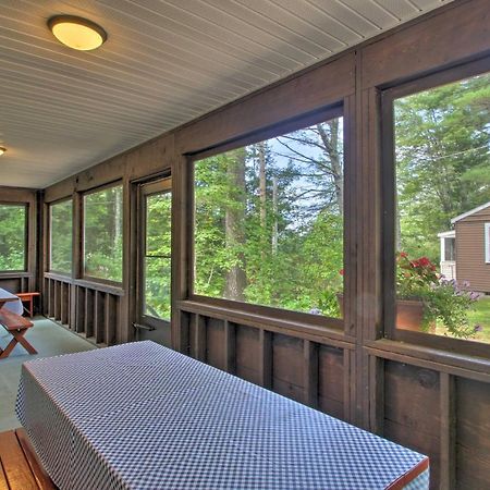Family Cabin With Beach Access On Panther Pond Raymond Luaran gambar
