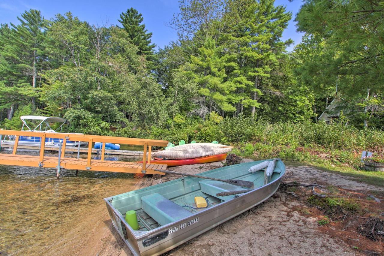 Family Cabin With Beach Access On Panther Pond Raymond Luaran gambar