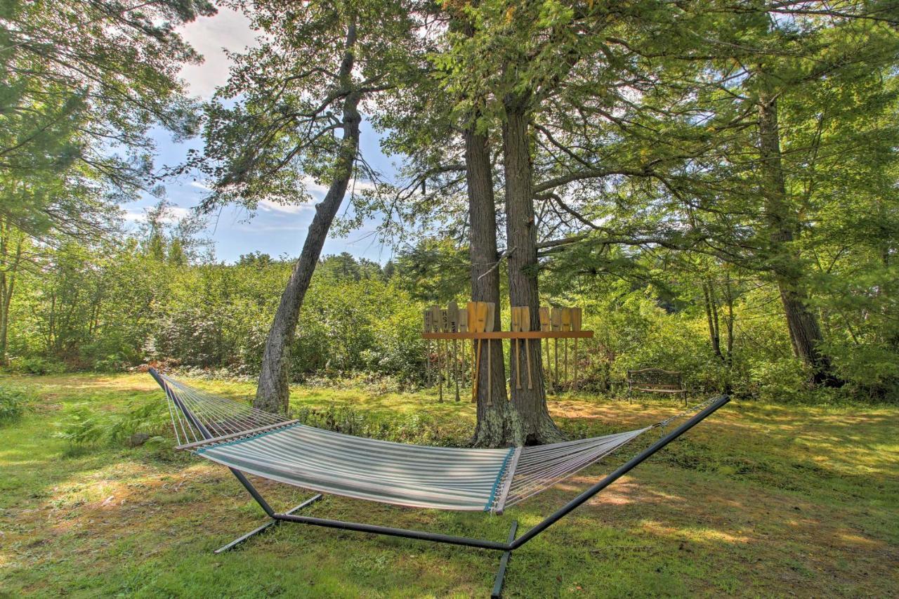 Family Cabin With Beach Access On Panther Pond Raymond Luaran gambar