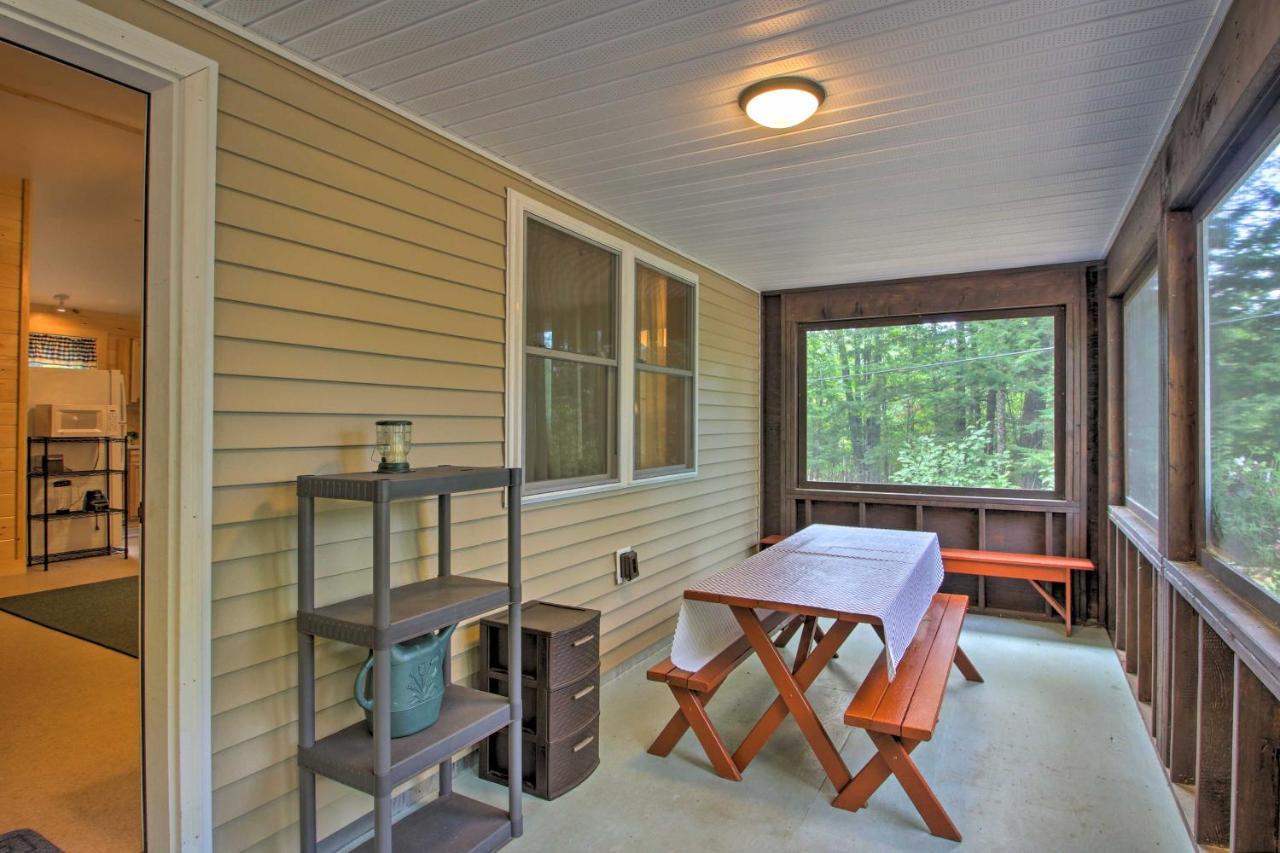 Family Cabin With Beach Access On Panther Pond Raymond Luaran gambar